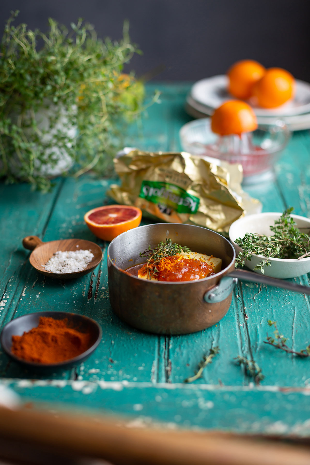 Un pot de beurre à l'orange et à l'abricot pour snoek