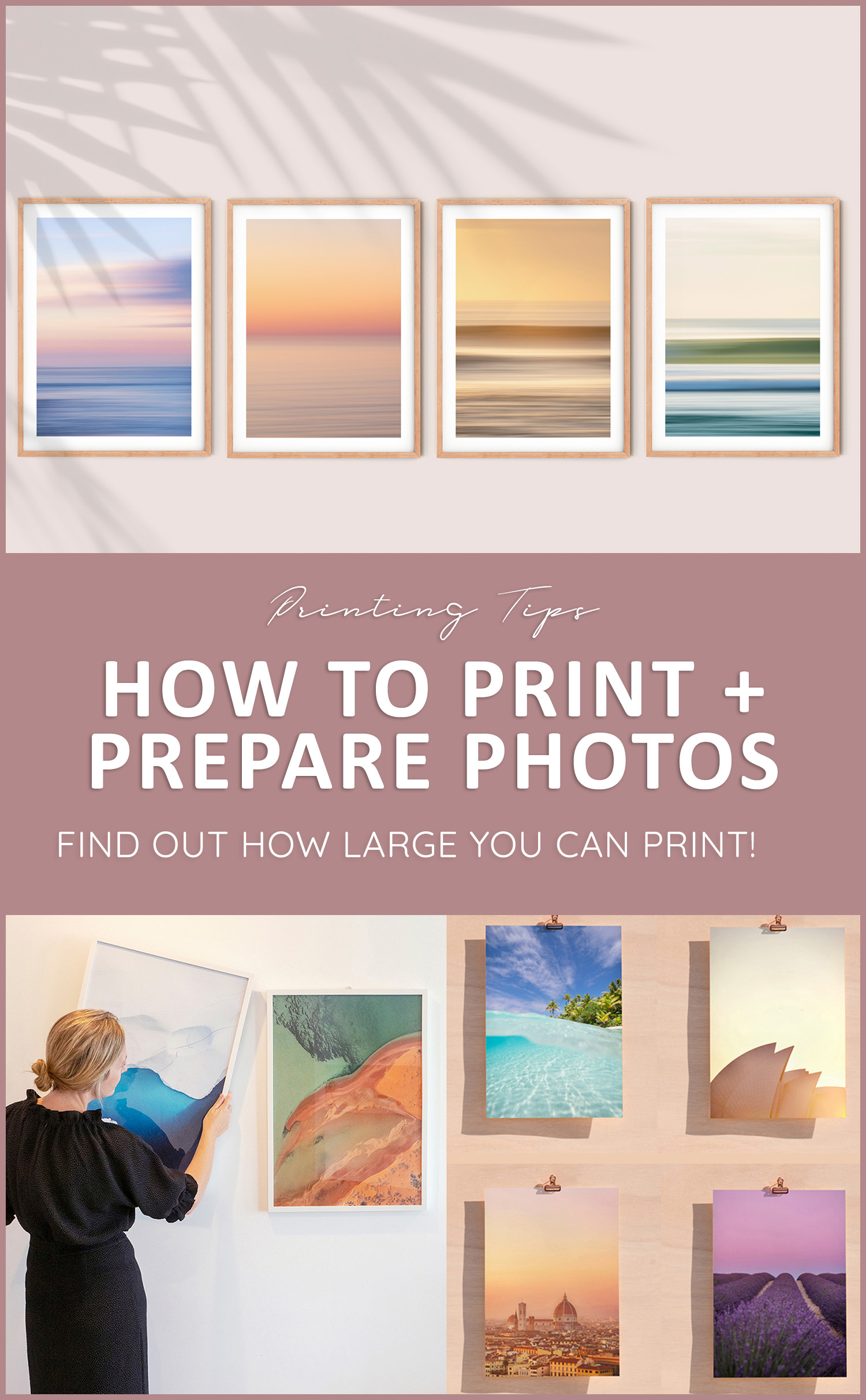 Comment imprimer des photos, préparer les photos de votre téléphone et imprimer des agrandissements